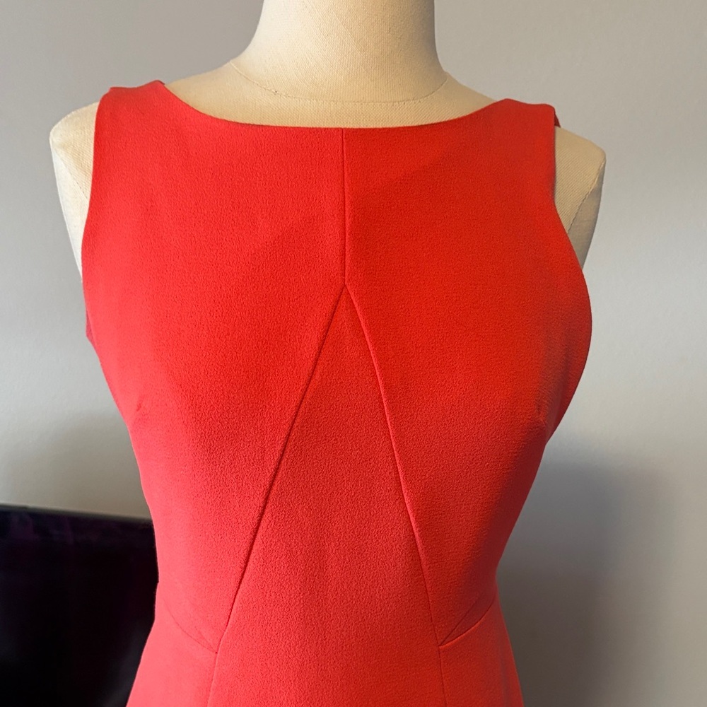 Vince Camuto Vibrant Red Dress - Picture 3 of 7